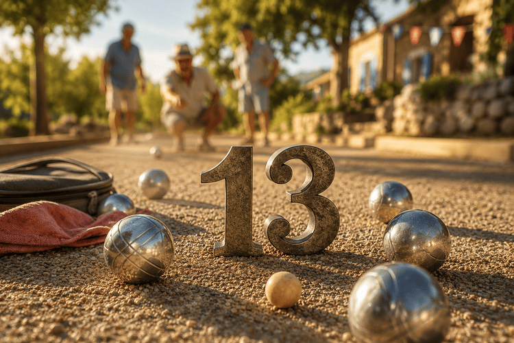 ¿Por qué se juega a 13 puntos en la petanca? Historia y origen de una regla universal