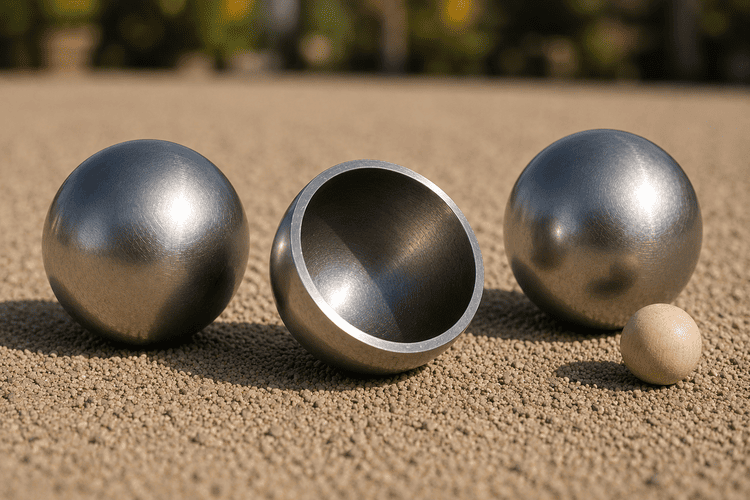 Pourquoi les boules de pétanque sont-elles creuses ?