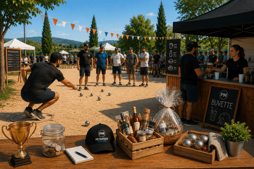 Organizing a petanque tournament: what are the costs and revenue sources for your club?
