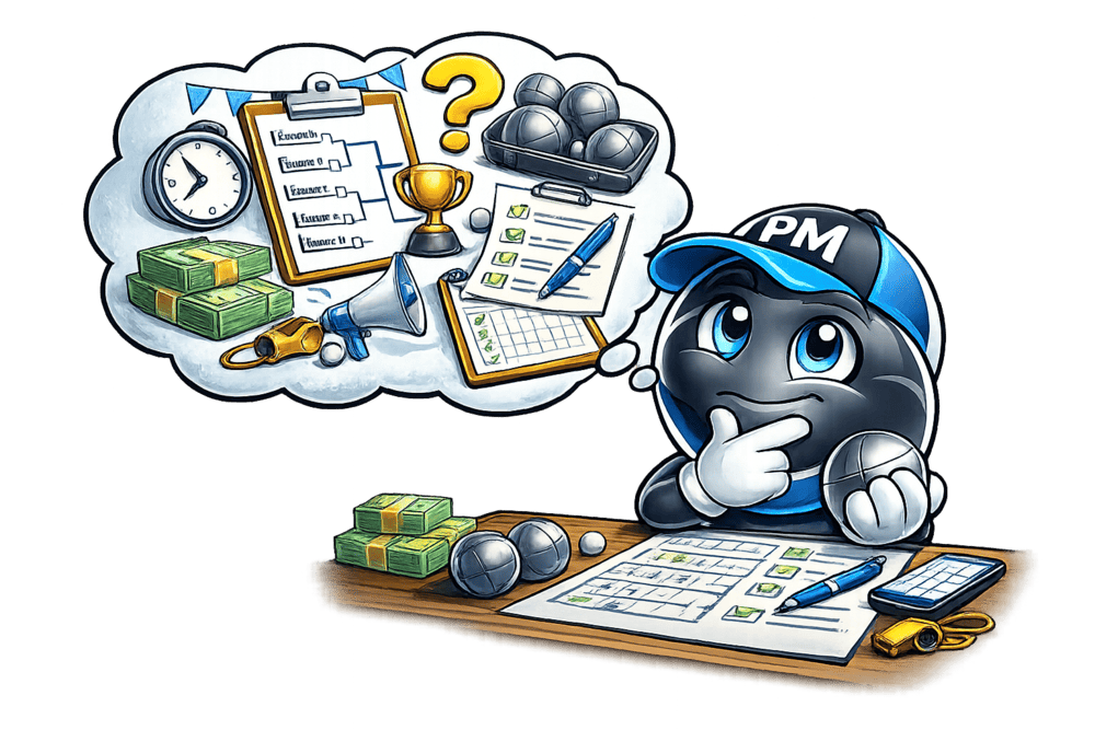 Petanque Manager Mascot