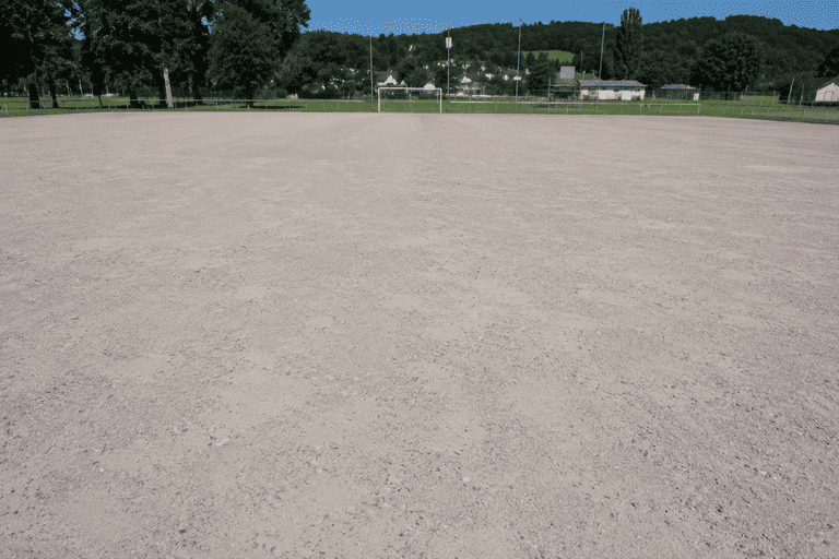Terreno estabilizado campeonato de petanca